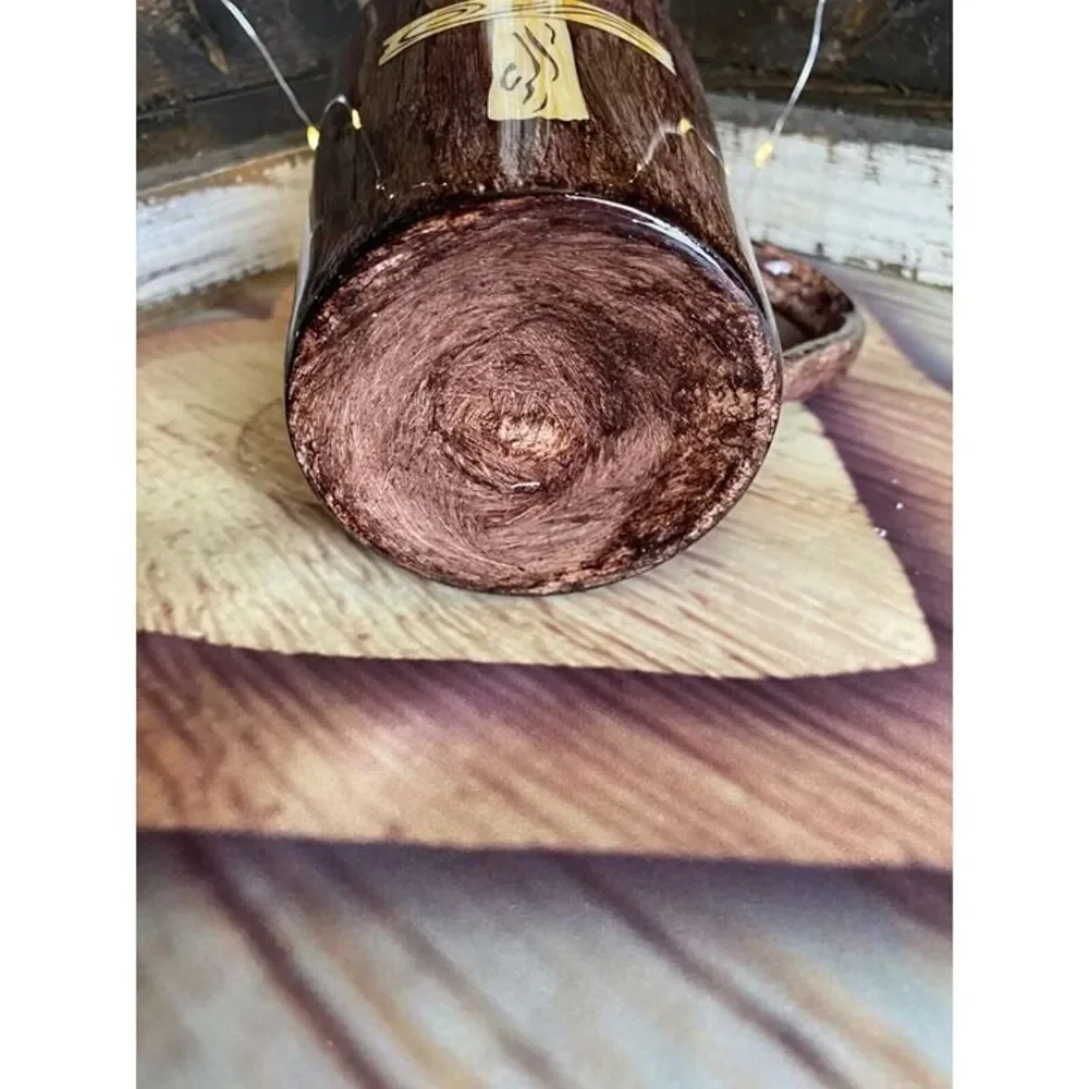 Handmade rustic woodgrain